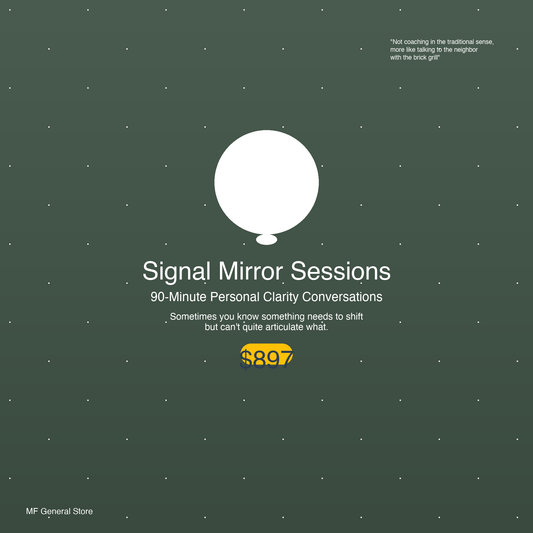 Signal Mirror Sessions - Personal Clarity Conversations with Randy